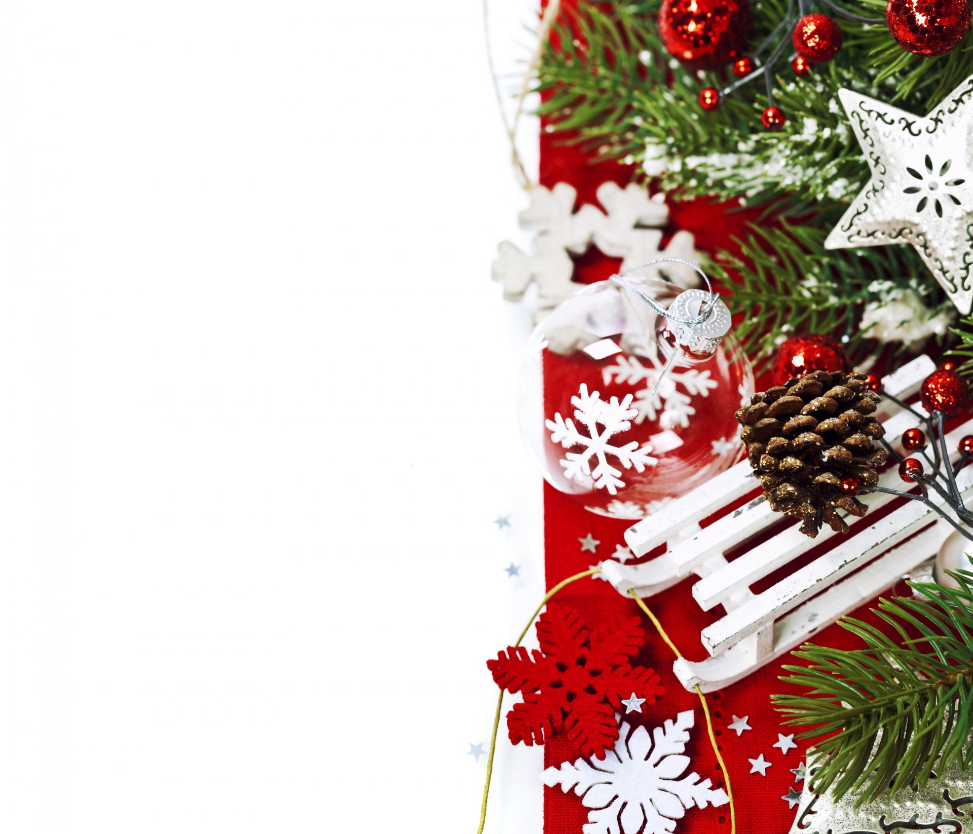 año nuevo navidad vacaciones bolas decoración