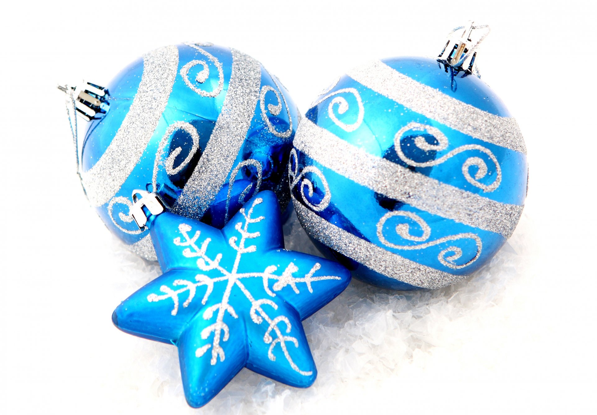 decoraciones de navidad bolas copo de nieve