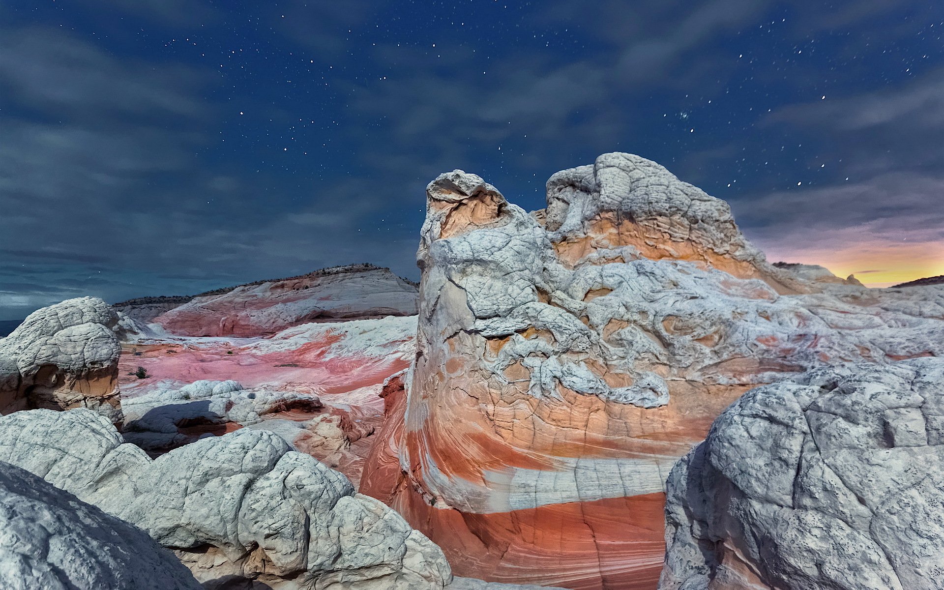 vermilion cliffs monumento nacional arizona estrellas