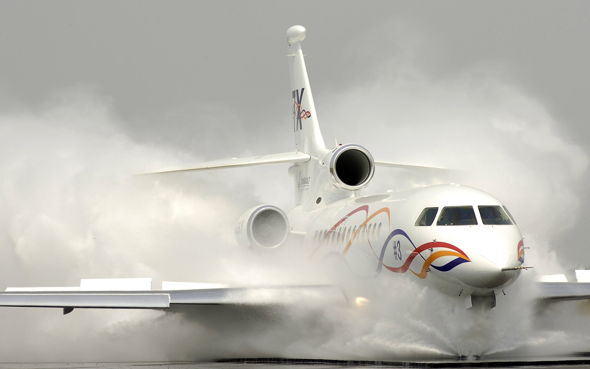 avión papel pintado fondo