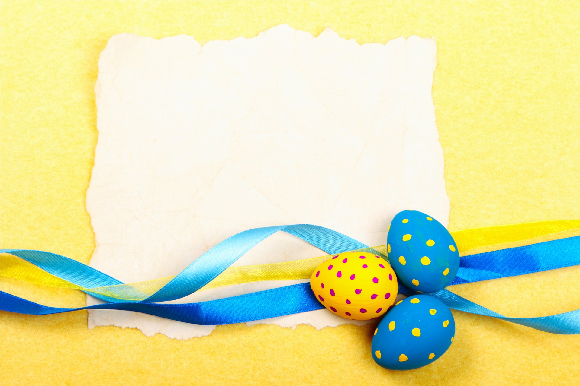 pascua huevos tarjetas cinta