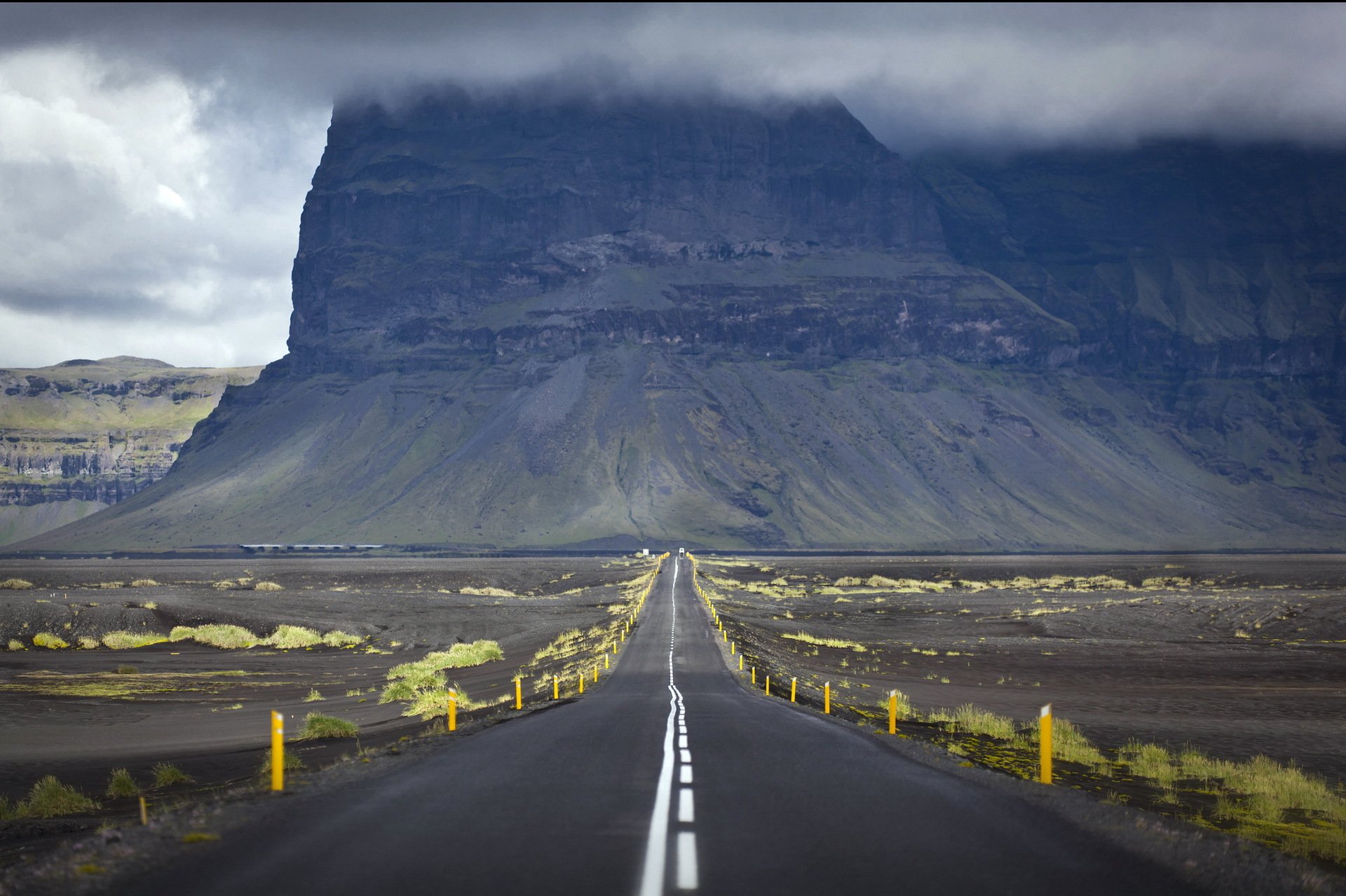 carretera montaña paisaje