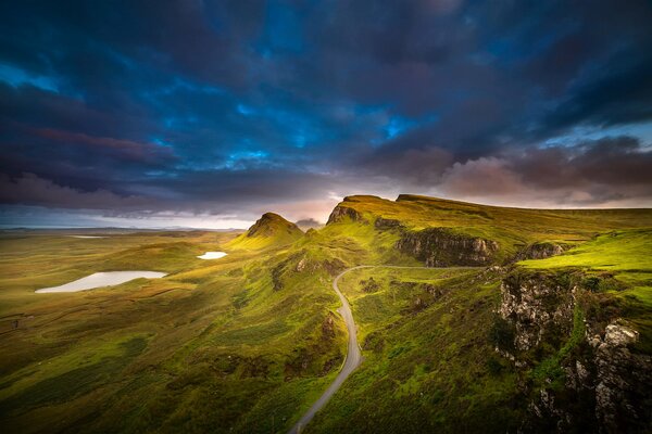 Híbridos domésticos en la isla de Skye