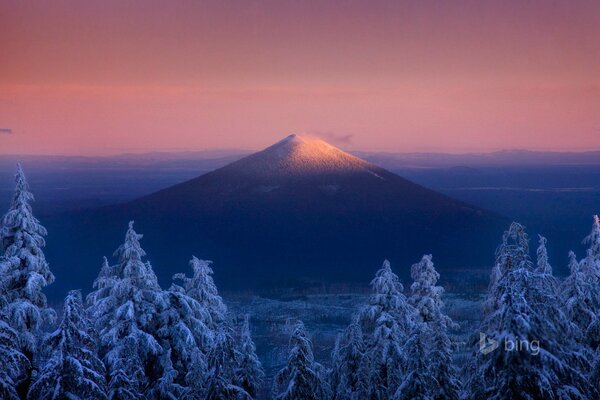 Invierno en Estados Unidos Oregon invierno